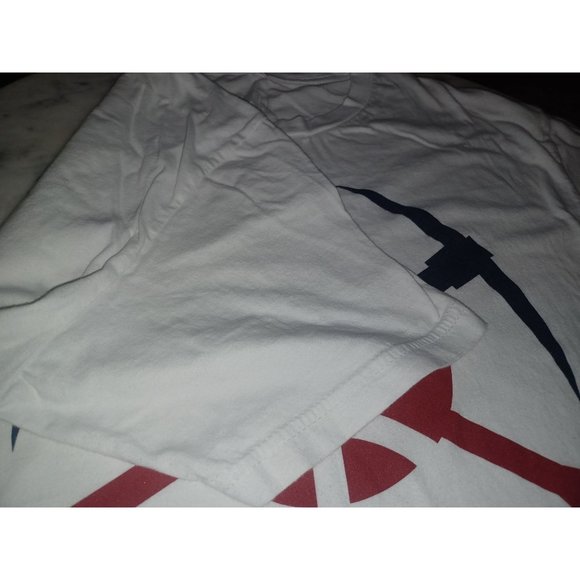 Item of the Game Men's Graphic Tee Large White Red Blue - Picture 3 of 4